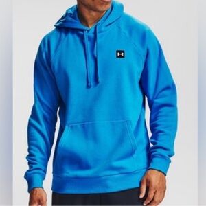 NWT Under Armour Rival Blue Fleece Hoodie | Size XL